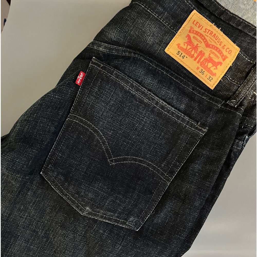 Levi’s 514 36x32 dark blue wash